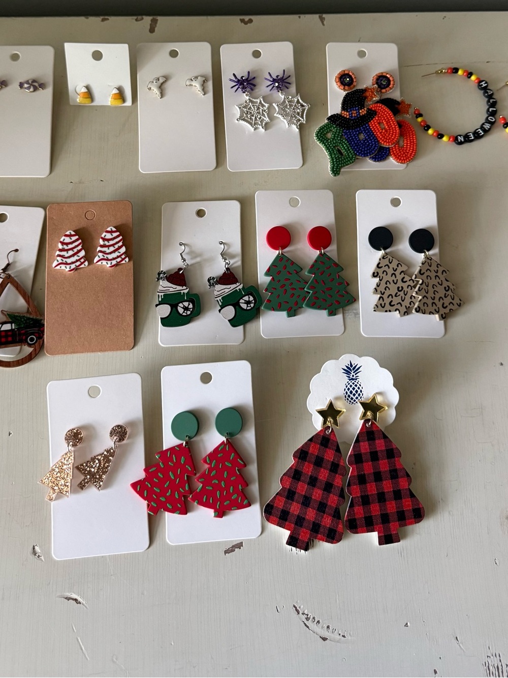 75 pairs of earrings โข Kate Spade, Prep obsessed and Caroline Hill - Picture 10 of 10